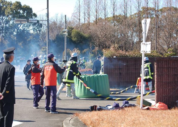 写真:火災対応訓練5