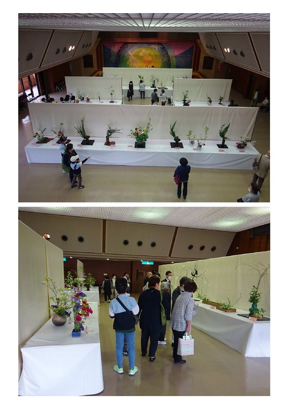 写真:2024北区春のいけばな展