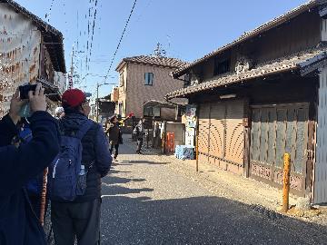 写真：大高城下の古い家並み