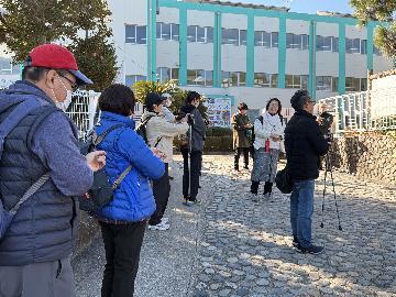 写真：心拍数の測定