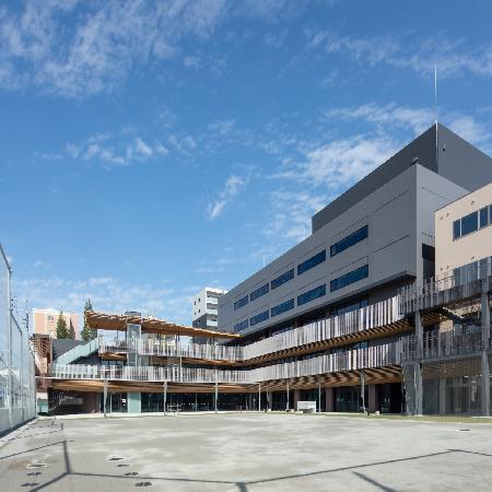 写真:中村区役所等複合庁舎外観