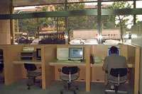 視聴覚コーナーの写真