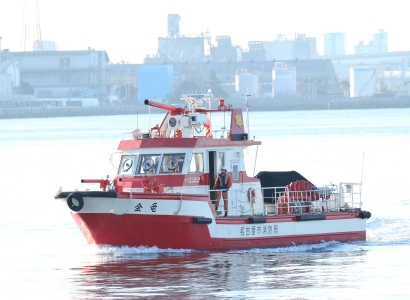 写真：化学消防艇
