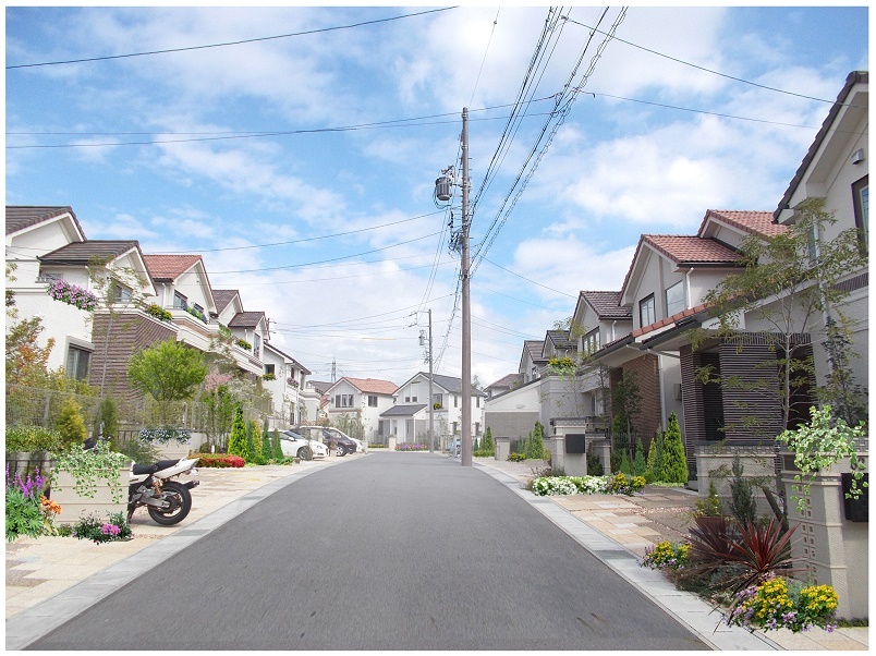 まちの魅力を高める緑のイメージ写真