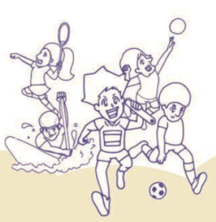 イラスト:様々なスポーツ