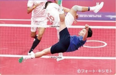 写真:セパタクロー