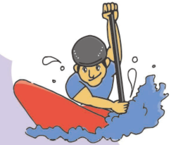 イラスト:カヌー