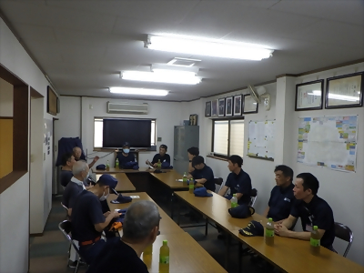 写真:意見交換 【消防団の記録】則武消防団 2024年9月15日