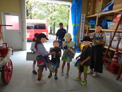 写真:消防団詰所倉庫 【消防団の記録】稲葉地消防団 2024年9月27日