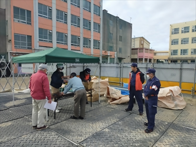 写真:安否確認訓練 【消防団の記録】中村消防団 2024年11月10日