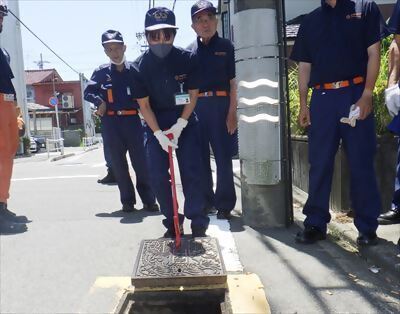 写真:訓練の様子2 2023年7月2日
