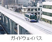 写真：ガイドウェイバス