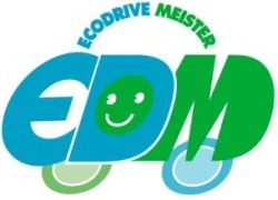 イラスト：エコドライブマイスターのロゴマークです