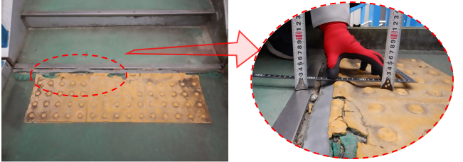 写真:修繕の様子