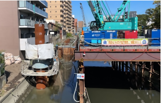 写真:工事中の様子