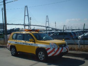 道路パトロールカーの写真