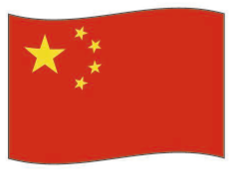 イラスト:国旗中国