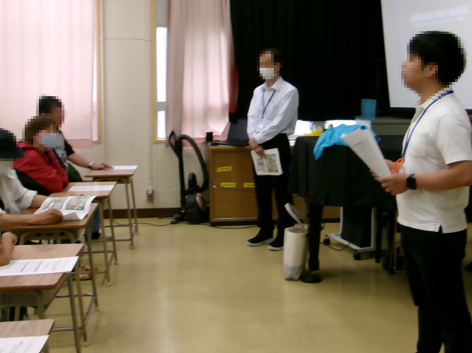 災害ボランティアセンターについての写真