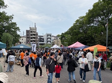 写真：ブース
