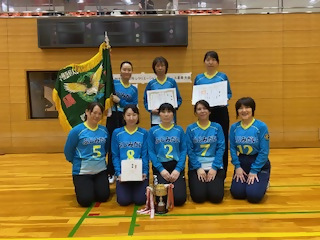 優勝チーム「ふじみだい」の写真