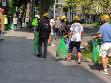 栄学区の清掃活動写真
