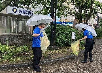 株式会社エンゼルパークの清掃活動写真