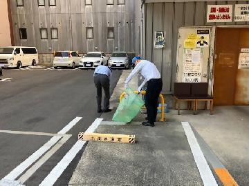 ロジスティード中部の清掃活動写真