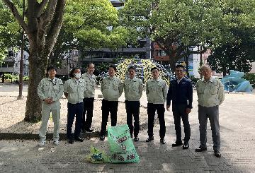 株式会社守谷商会の清掃活動写真