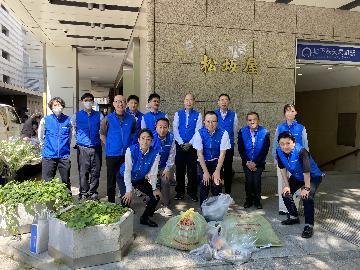 株式会社大丸松坂屋百貨店(松坂屋名古屋店)の清掃活動写真