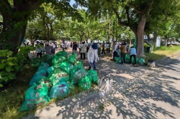 正木学区の清掃活動写真