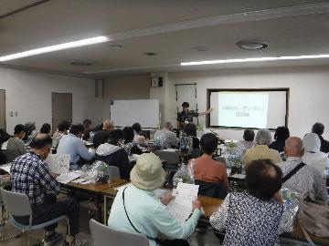 写真：緑のカーテンづくり講習会1