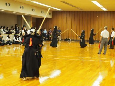 写真:剣道大会