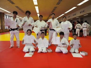 写真:全部門の優勝者