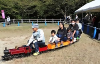 写真:ミニSLの様子