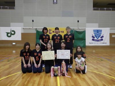 写真：Bブロック優勝の平針Aチームです