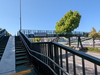 写真:白鳥歩道橋