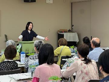 写真：緑のカーテンづくり講習会2