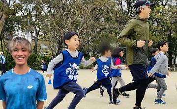 写真：運動会までにできるようになろう！ 正しい『走り型』教室