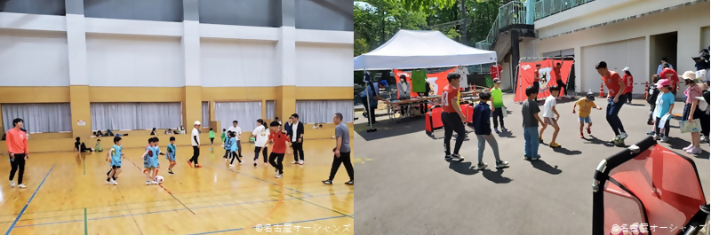 写真:名古屋オーシャンズによる地域活性化活動