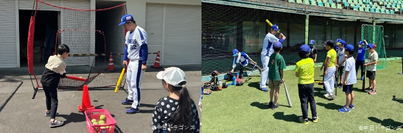 写真:中日ドラゴンズによる地域活性化活動