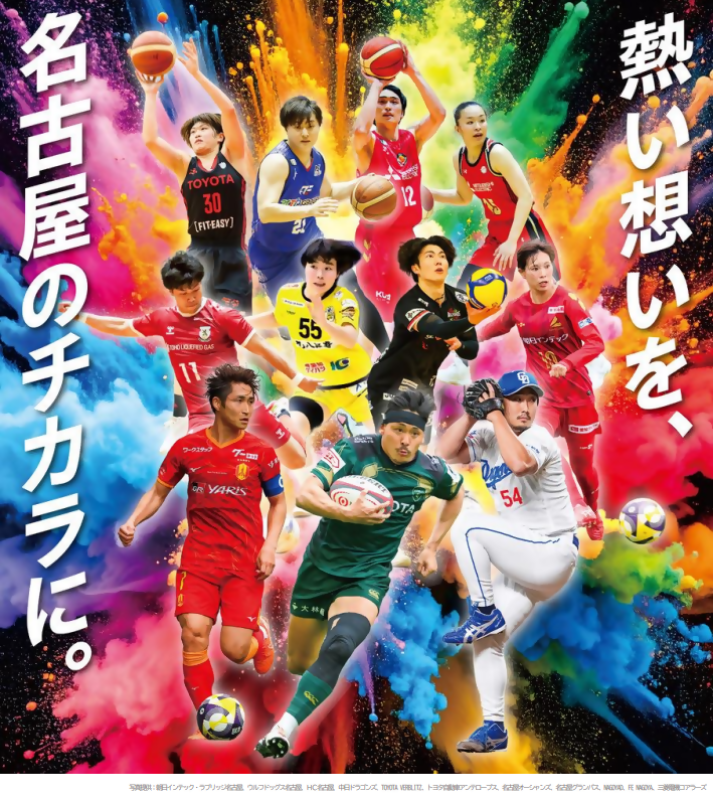 写真:トップスポーツチーム活動支援事業チラシ