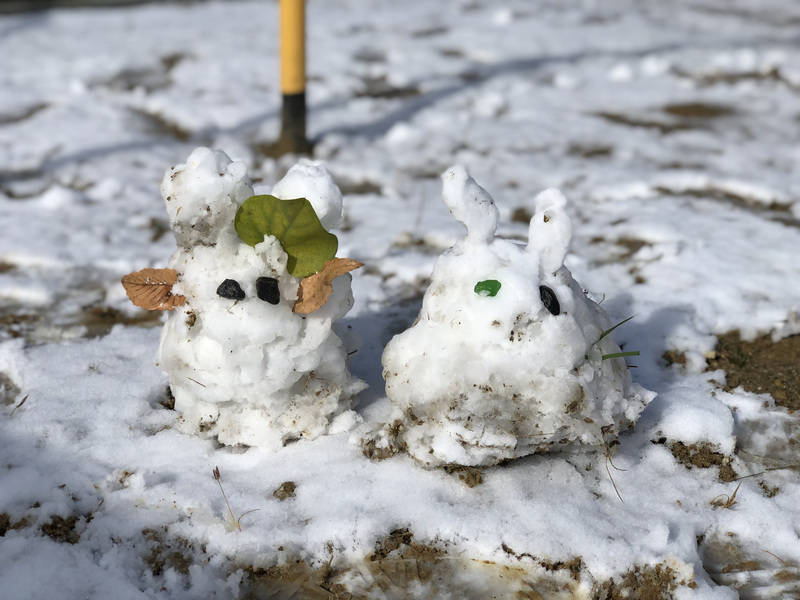 雪だるまつくろうよ