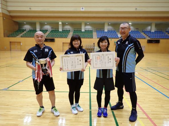 写真：混合の部　優勝　香流ミーティア