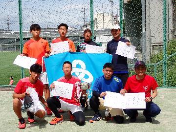 男子の部、上位入賞者の写真