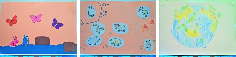 作品13から15の写真