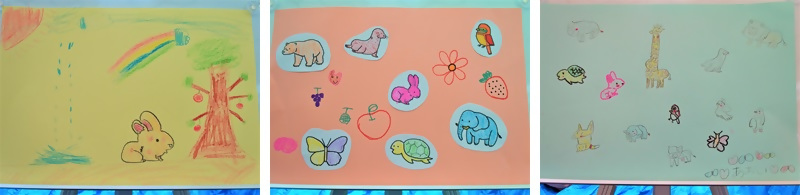 作品16から18の写真