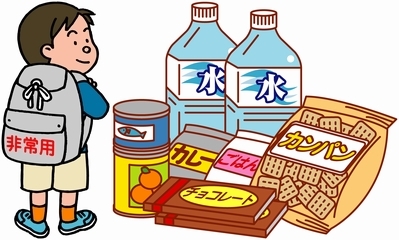 非常用備蓄品のイラスト
