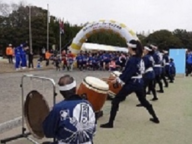 写真:西区ジョギング・ウォーキング大会の様子です。