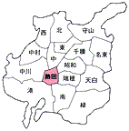 熱田区の所在地のイラスト