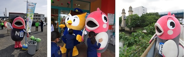 写真：ナッピー着ぐるみ